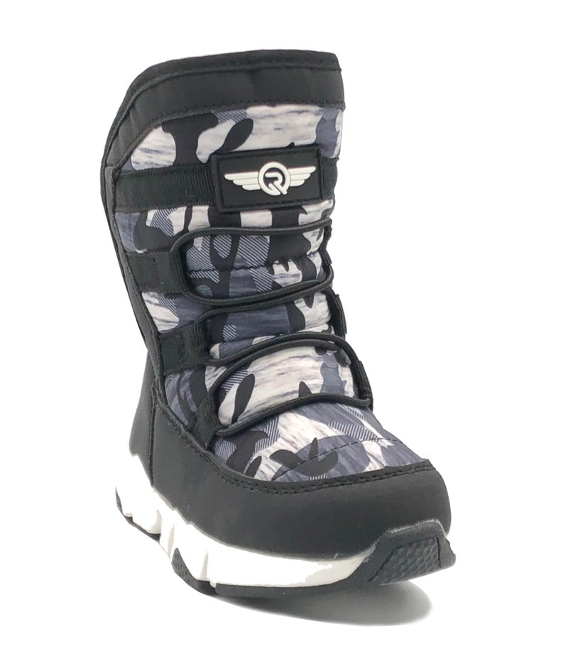 REDVOLUTION Girls Boys Unisex Snow Boots Slip-Resistant Waterpoof Winter Fashion Shoe (Toddler/Little Kid/Big Kid) - Image 2